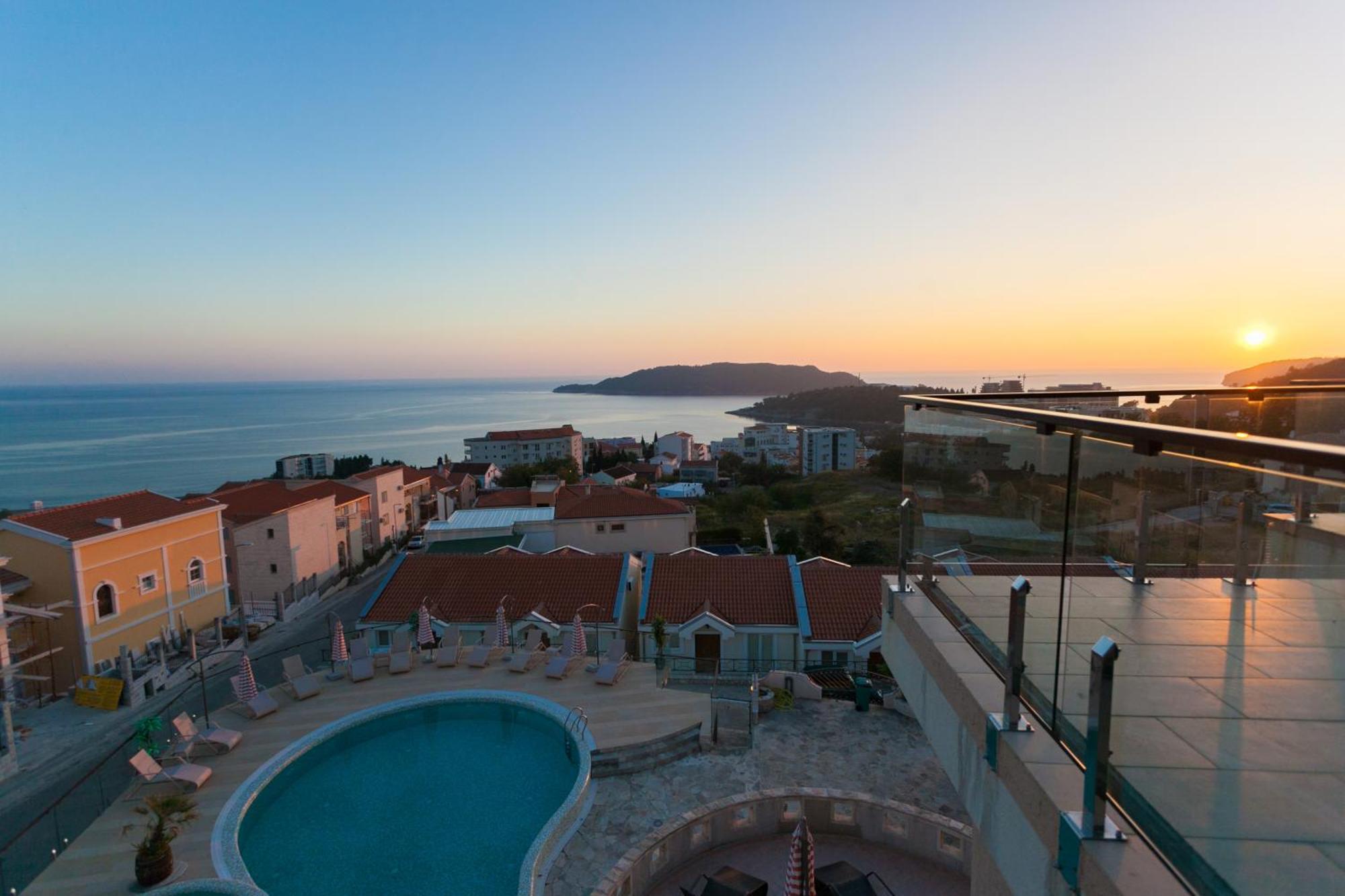 Spa Resort Luxury Apartments Budva Exteriör bild